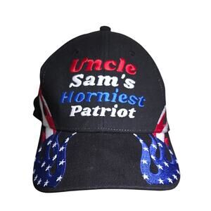 Visibly Toxic Uncle Sam's 4th of July Patriotic Hat Snapback Adjustable